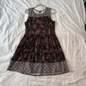 Xhilaration Multipattern Dress